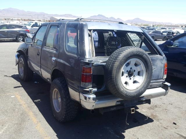 4S2CG58Z1N4349553 - 1992 ISUZU RODEO S GREEN photo 3