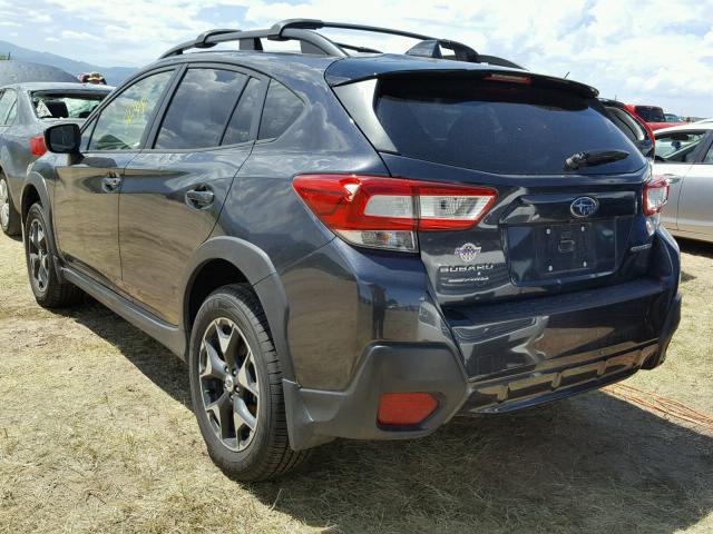 JF2GTABCXJH246285 - 2018 SUBARU CROSSTREK GRAY photo 3