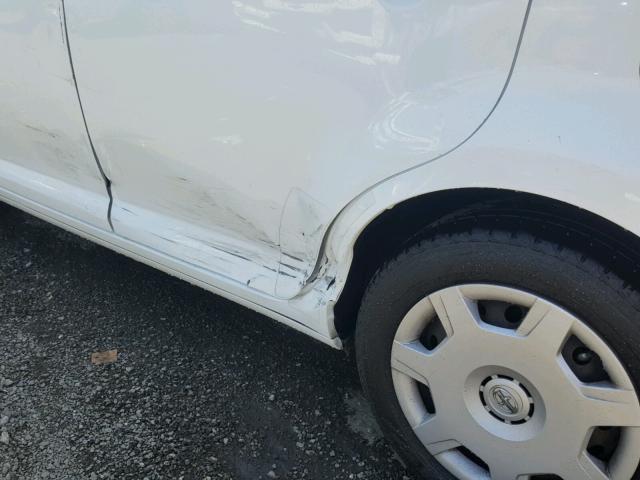 JTLKE50E881029212 - 2008 TOYOTA SCION XB Ақ фото 9