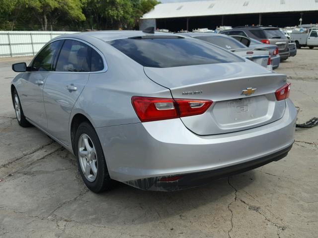1G1ZB5ST7GF339876 - 2016 CHEVROLET MALIBU LS SILVER photo 3