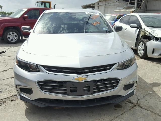 1G1ZB5ST7GF339876 - 2016 CHEVROLET MALIBU LS SILVER photo 9