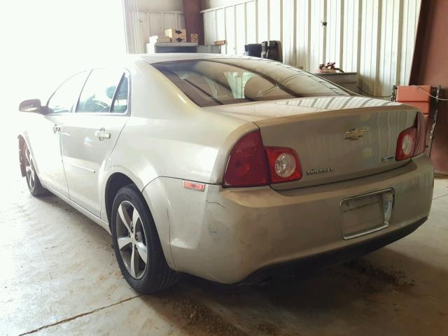 1G1ZC5EUXBF340157 - 2011 CHEVROLET MALIBU 1LT BEIGE photo 3