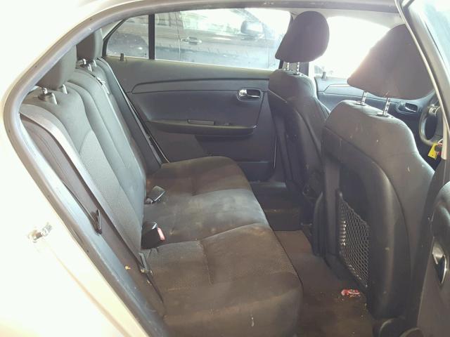 1G1ZC5EUXBF340157 - 2011 CHEVROLET MALIBU 1LT BEIGE photo 6