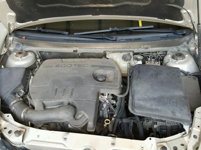 1G1ZC5EUXBF340157 - 2011 CHEVROLET MALIBU 1LT BEIGE photo 7