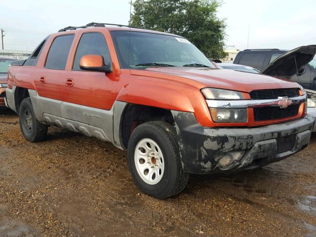 3GNEC13T42G208431 - 2002 CHEVROLET AVALANCHE ORANGE photo 1