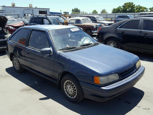 KMHVD32J1MU107053 - 1991 HYUNDAI EXCEL GLS BLUE photo 1