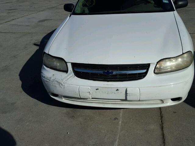 1G1ND52J616237046 - 2001 CHEVROLET MALIBU WHITE photo 10