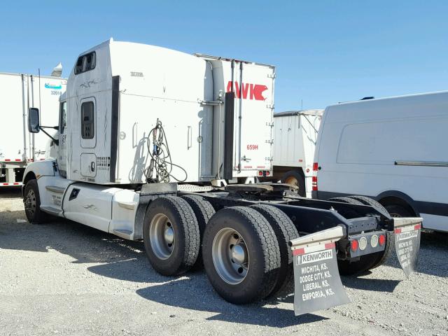 1XKADP9X6BJ294863 - 2011 KENWORTH CONSTRUCTI WHITE photo 3