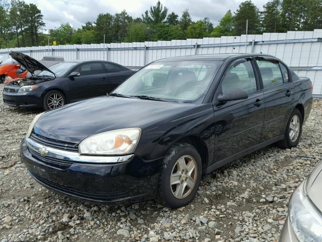 1G1ZT54864F231380 - 2004 CHEVROLET MALIBU LS BLACK photo 2