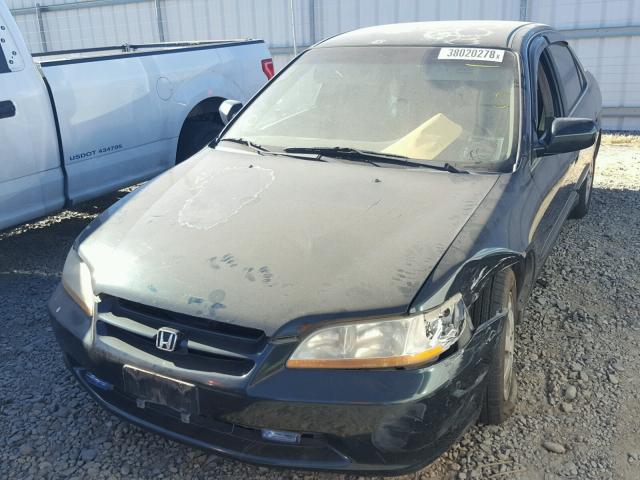 JHMCG6690YC025197 - 2000 HONDA ACCORD SE GREEN photo 2