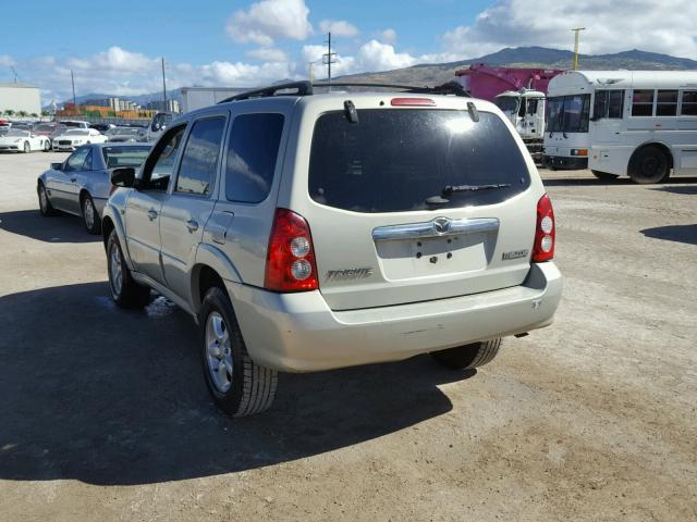 4F2YZ04125KM49817 - 2005 MAZDA TRIBUTE S GREEN photo 3