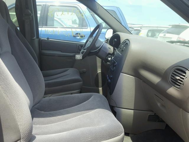 1C4GJ15B52B557814 - 2002 CHRYSLER VOYAGER EC ვერცხლისფერი ფოტო 5