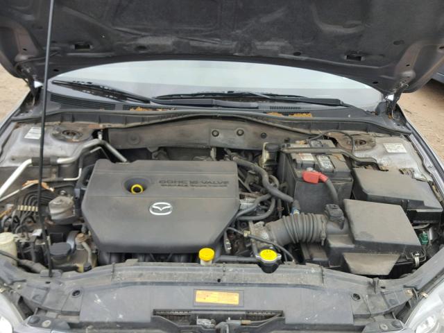 1YVFP80C265M38300 - 2006 MAZDA 6 I GRAY photo 7