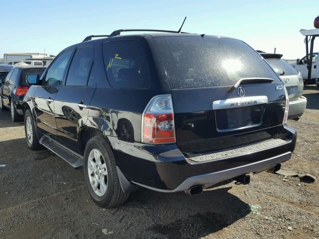 2HNYD18684H524031 - 2004 ACURA MDX TOURIN BLACK photo 3