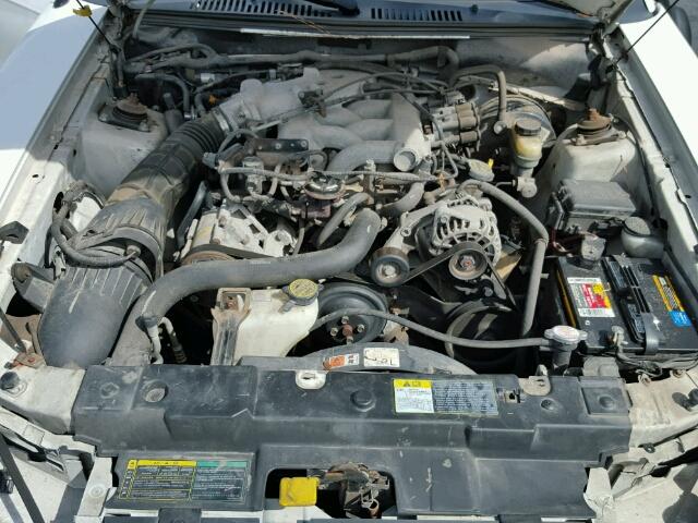 1FAFP44433F392201 - 2003 FORD MUSTANG WHITE photo 7