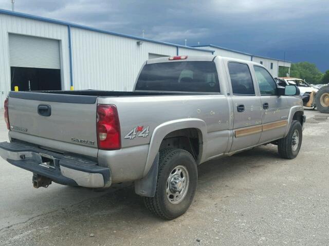 1GCHK23UX3F218469 - 2003 CHEVROLET SILVERADO TAN photo 4