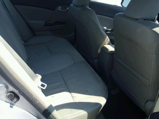 19XFB2F96CE035028 - 2012 HONDA CIVIC EXL SILVER photo 6