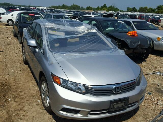 19XFB2F96CE035028 - 2012 HONDA CIVIC EXL SILVER photo 9