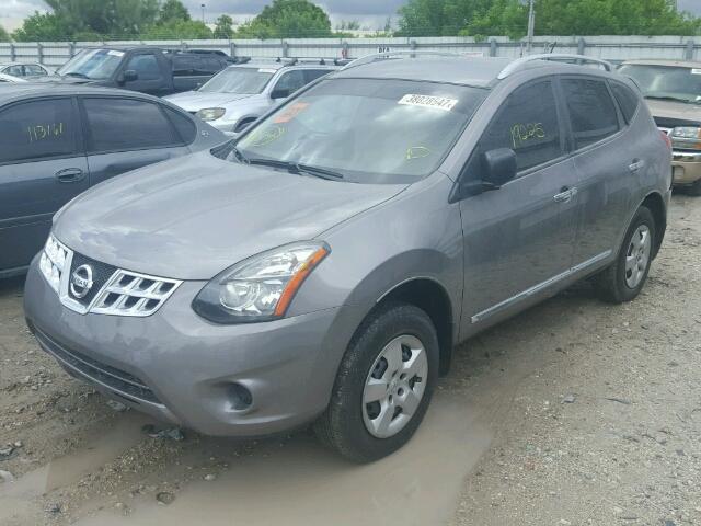 JN8AS5MT6FW650607 - 2015 NISSAN ROGUE SELE SILVER photo 2