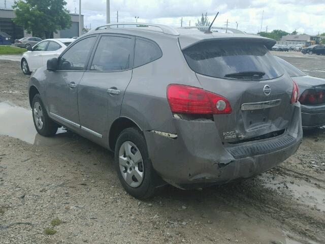 JN8AS5MT6FW650607 - 2015 NISSAN ROGUE SELE SILVER photo 3