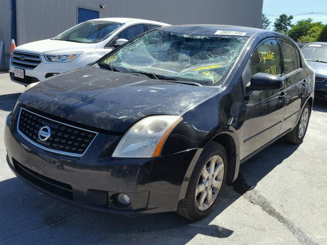 3N1AB61E48L616507 - 2008 NISSAN SENTRA 2.0 BLACK photo 2