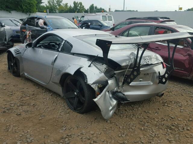 JN1AZ34DX3T101562 - 2003 NISSAN 350Z SILVER photo 3