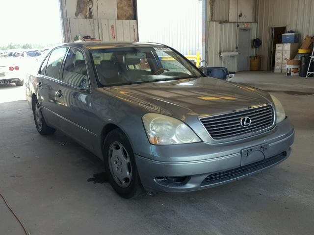 JTHBN30F610006885 - 2001 LEXUS LS 430 GRAY photo 1