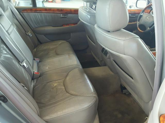 JTHBN30F610006885 - 2001 LEXUS LS 430 GRAY photo 6