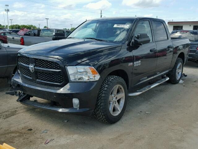 1C6RR7KT0ES161996 - 2014 RAM 1500 BLACK photo 2