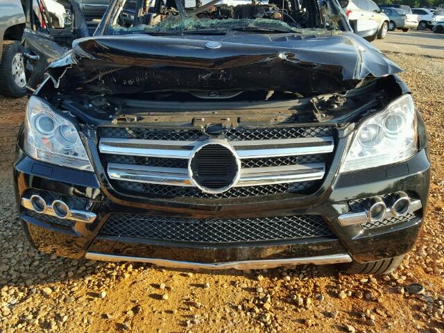 4JGBF7BE1AA616869 - 2010 MERCEDES-BENZ GL BLACK photo 9