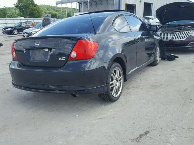 JTKDE167450056066 - 2005 TOYOTA SCION TC BLACK photo 4