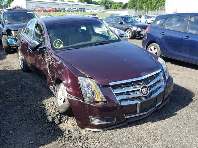 1G6DF577990172950 - 2009 CADILLAC CTS BURGUNDY photo 1