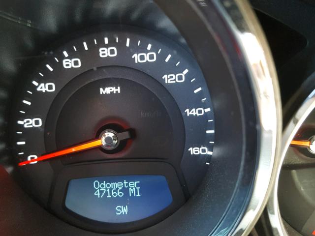 1G6DF577990172950 - 2009 CADILLAC CTS BURGUNDY photo 8