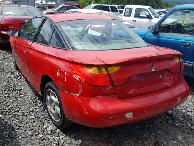 1G8ZR12761Z110099 - 2001 SATURN SC2 RED photo 3
