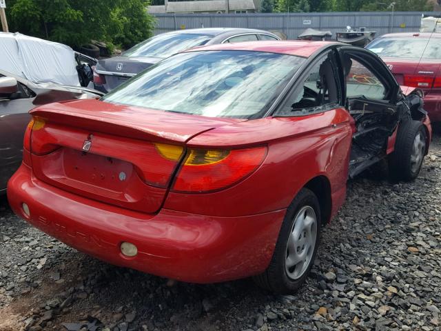 1G8ZR12761Z110099 - 2001 SATURN SC2 RED photo 4
