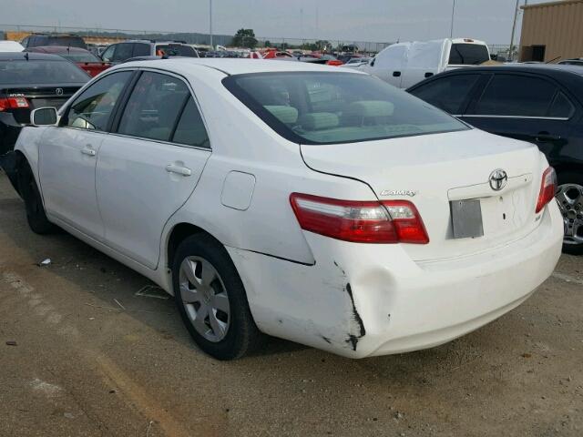 4T1BE46K99U863603 - 2009 TOYOTA CAMRY BASE WHITE photo 3