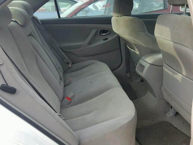 4T1BE46K99U863603 - 2009 TOYOTA CAMRY BASE WHITE photo 6