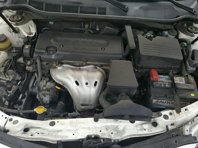 4T1BE46K99U863603 - 2009 TOYOTA CAMRY BASE WHITE photo 7