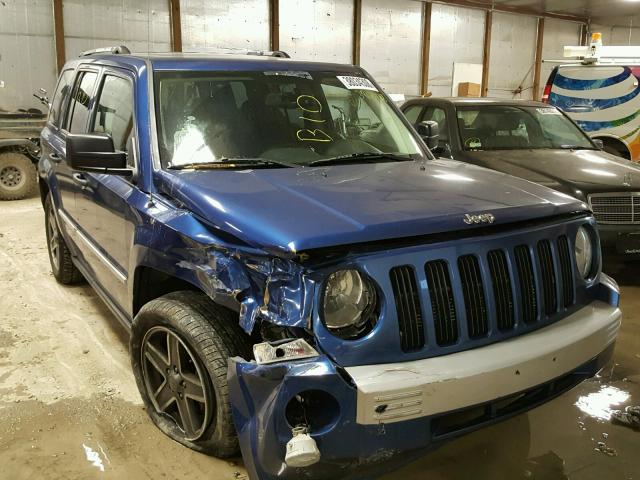 1J4FF48B39D158001 - 2009 JEEP PATRIOT LI BLUE photo 1