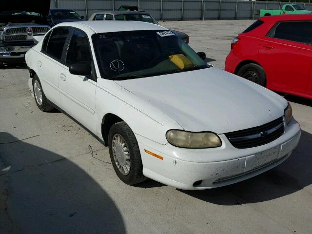 1G1ND52JX3M582353 - 2003 CHEVROLET MALIBU WHITE photo 1