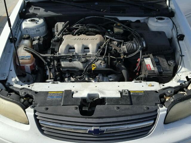 1G1ND52JX3M582353 - 2003 CHEVROLET MALIBU WHITE photo 7