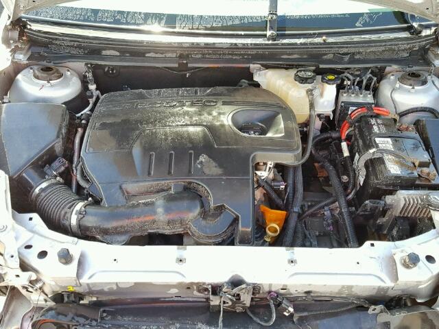 1G1ZB5EB5AF273161 - 2010 CHEVROLET MALIBU LS ვერცხლისფერი ფოტო 7