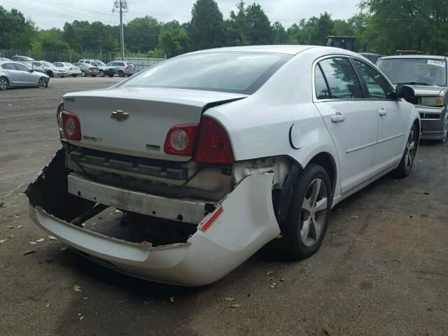 1G1ZC5EU1BF368672 - 2011 CHEVROLET MALIBU 1LT 白色 照片 4