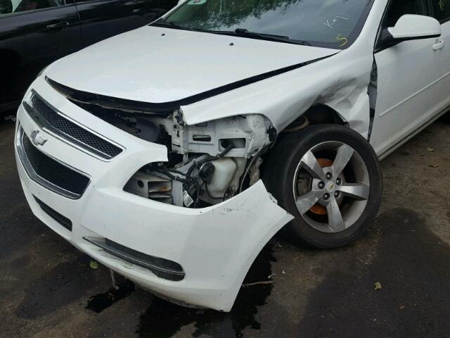 1G1ZC5EU1BF368672 - 2011 CHEVROLET MALIBU 1LT 白色 照片 9