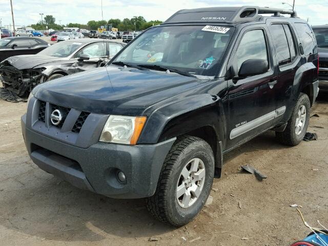 5N1AN08W67C543193 - 2007 NISSAN XTERRA OFF BLACK photo 2