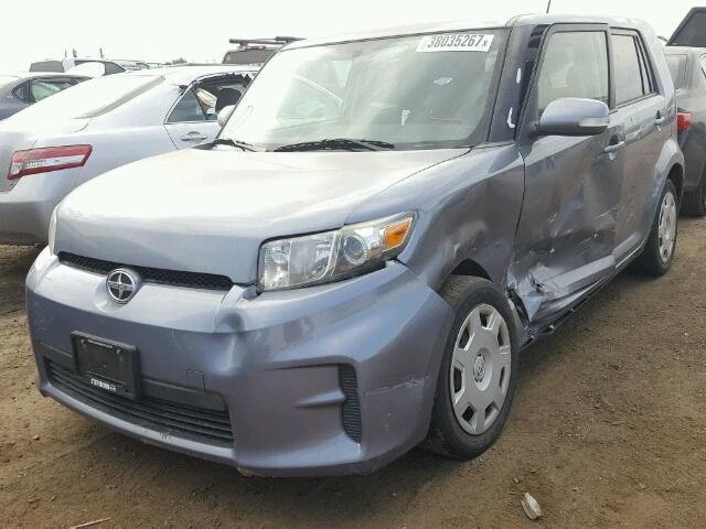 JTLZE4FE4CJ008477 - 2012 TOYOTA SCION XB GRAY photo 2