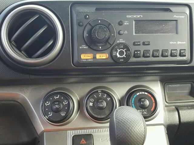 JTLZE4FE4CJ008477 - 2012 TOYOTA SCION XB GRAY photo 9