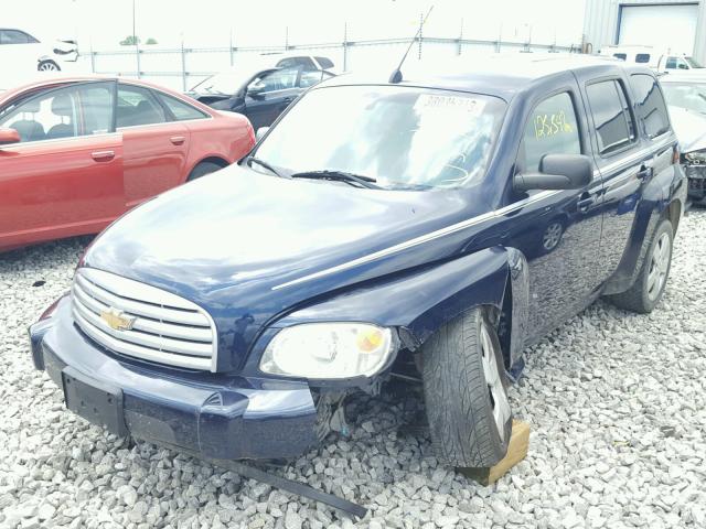 3GNCA33B49S537847 - 2009 CHEVROLET HHR LS BLUE photo 2