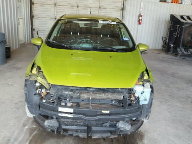 3FADP4BJ3DM204634 - 2013 FORD FIESTA SE GREEN photo 9