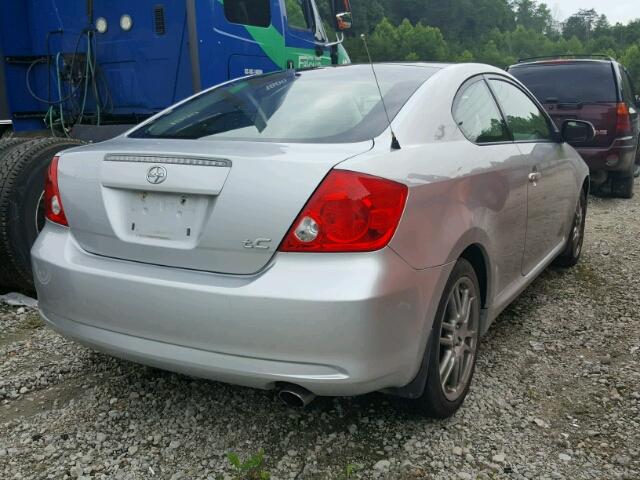 JTKDE177950011512 - 2005 TOYOTA SCION TC 银色 照片 4